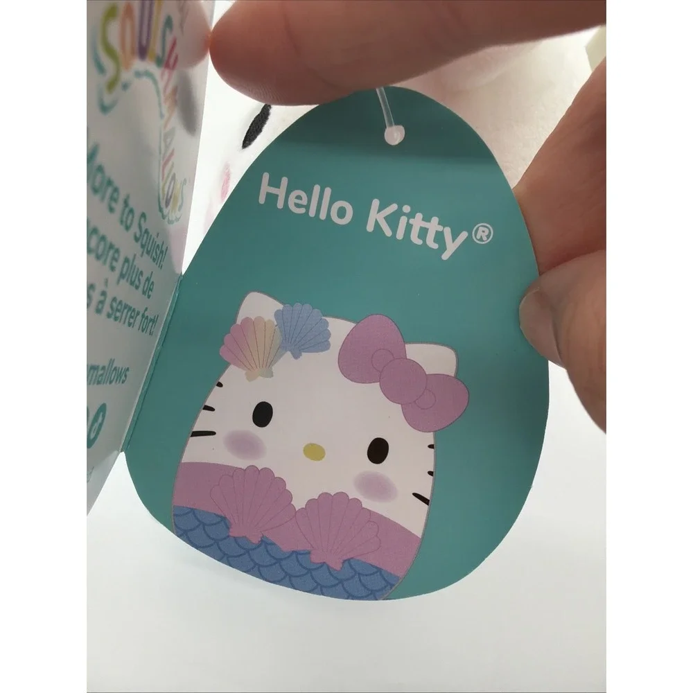 Sanrio‎ Hello Kitty Squishmallow Mermaid NWT 6.5